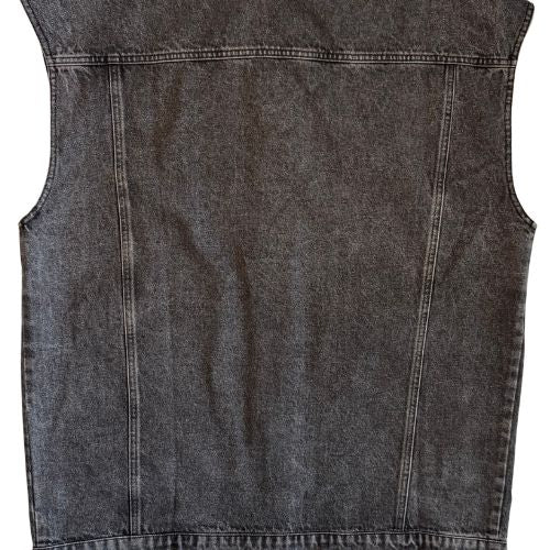 🛠️ OVERSIZED DENIM WESTE– GRAY VINTAGE