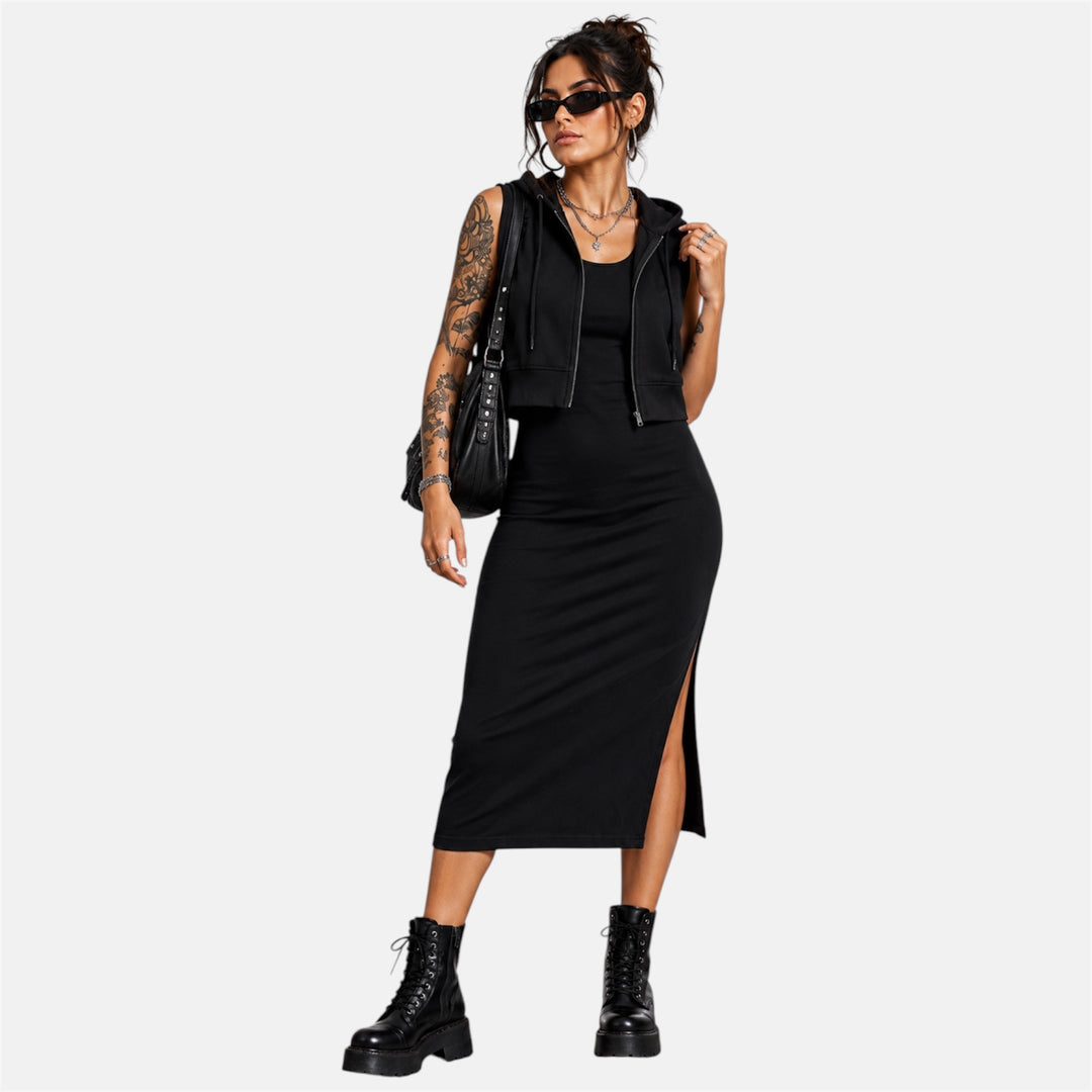 Rebel Layer Vest | Sleeveless Hoodie