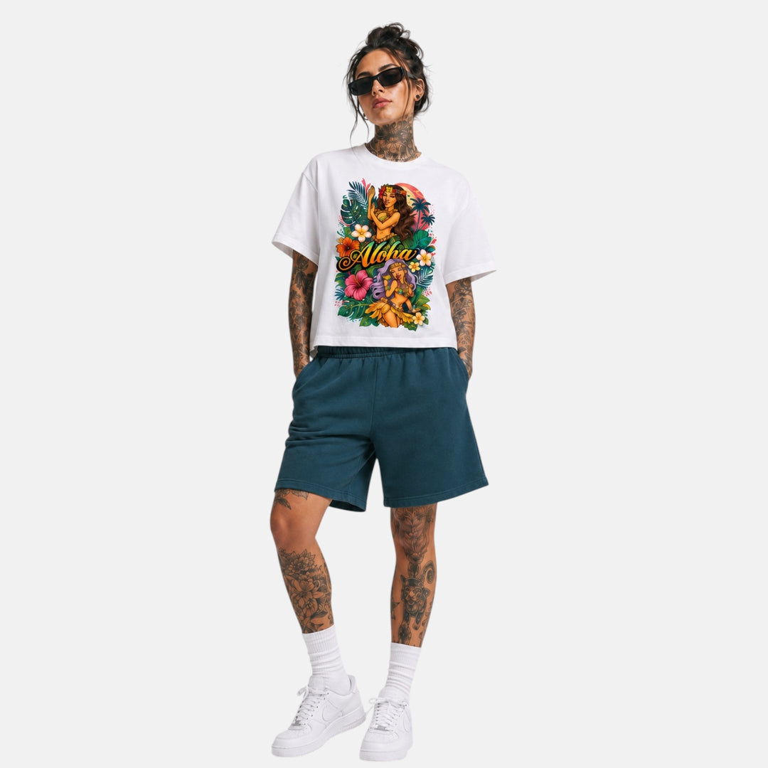 Vintage Heavy Sweatshorts – Bottle Green