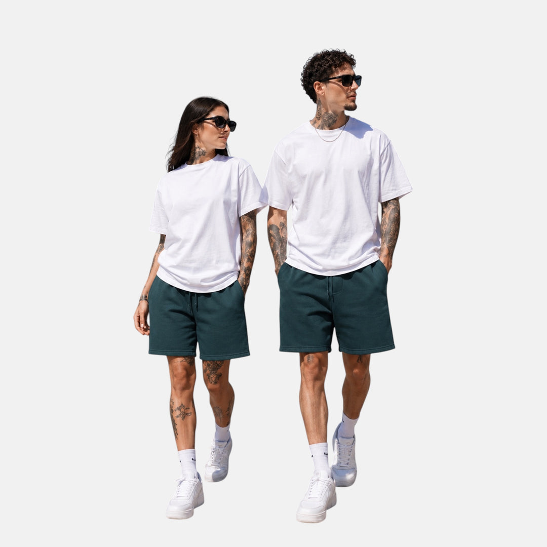 Vintage Heavy Sweatshorts – Bottle Green