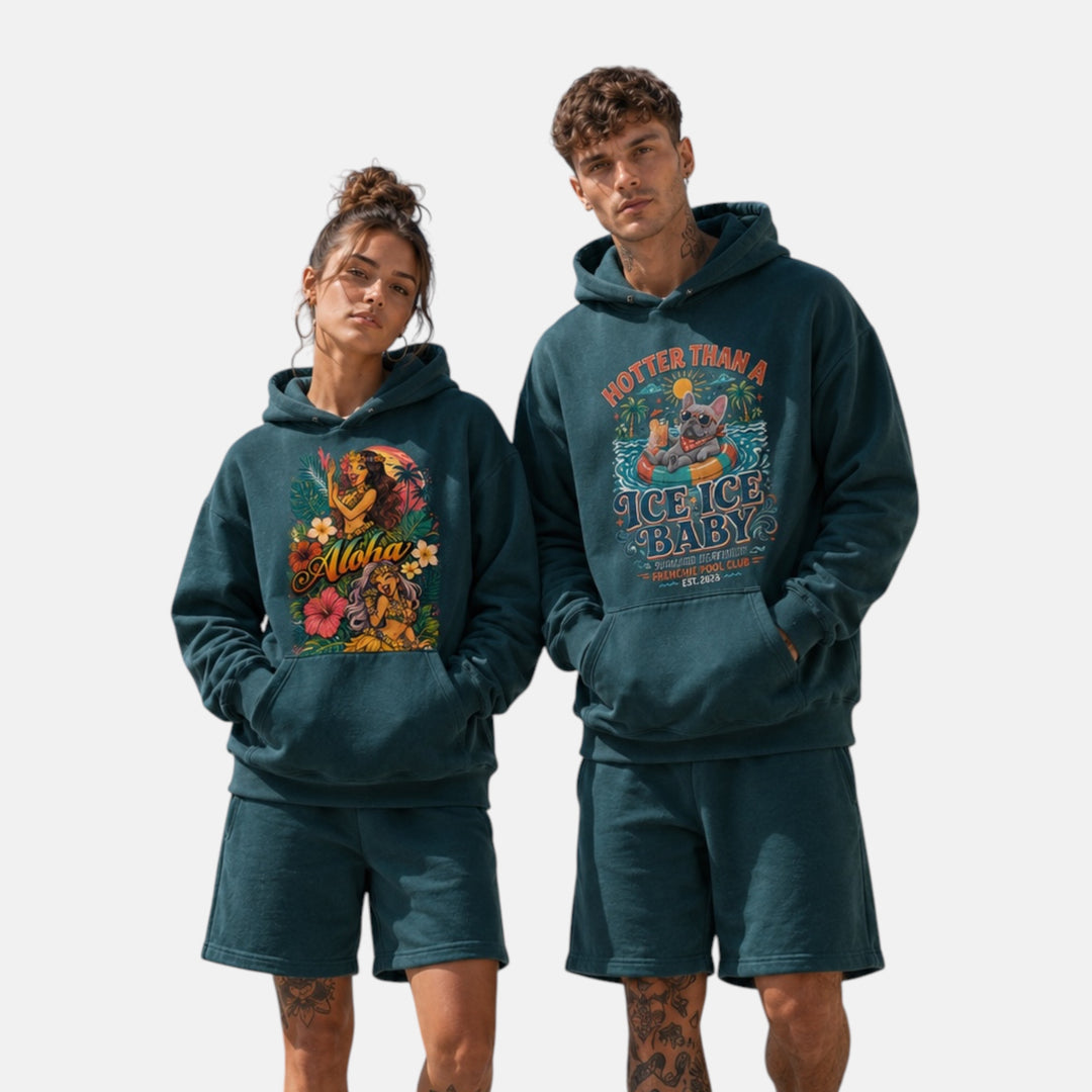 Bottle Green Rebel Hoodie