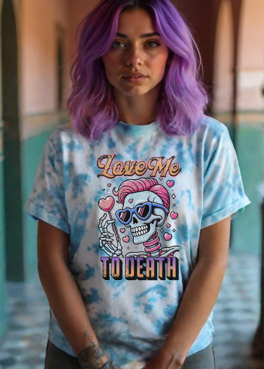 🖤 Love me to Death Batik Shirt