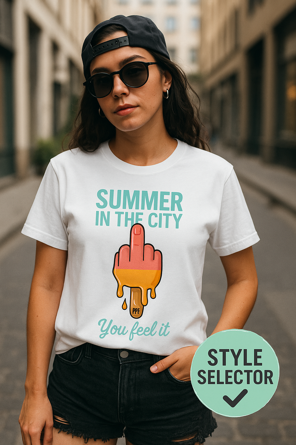 🩷 T-SHIRT – SUMMER IN THE CITY