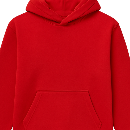 🩷 RED HOODIE – STYLE SELECTOR EDITION