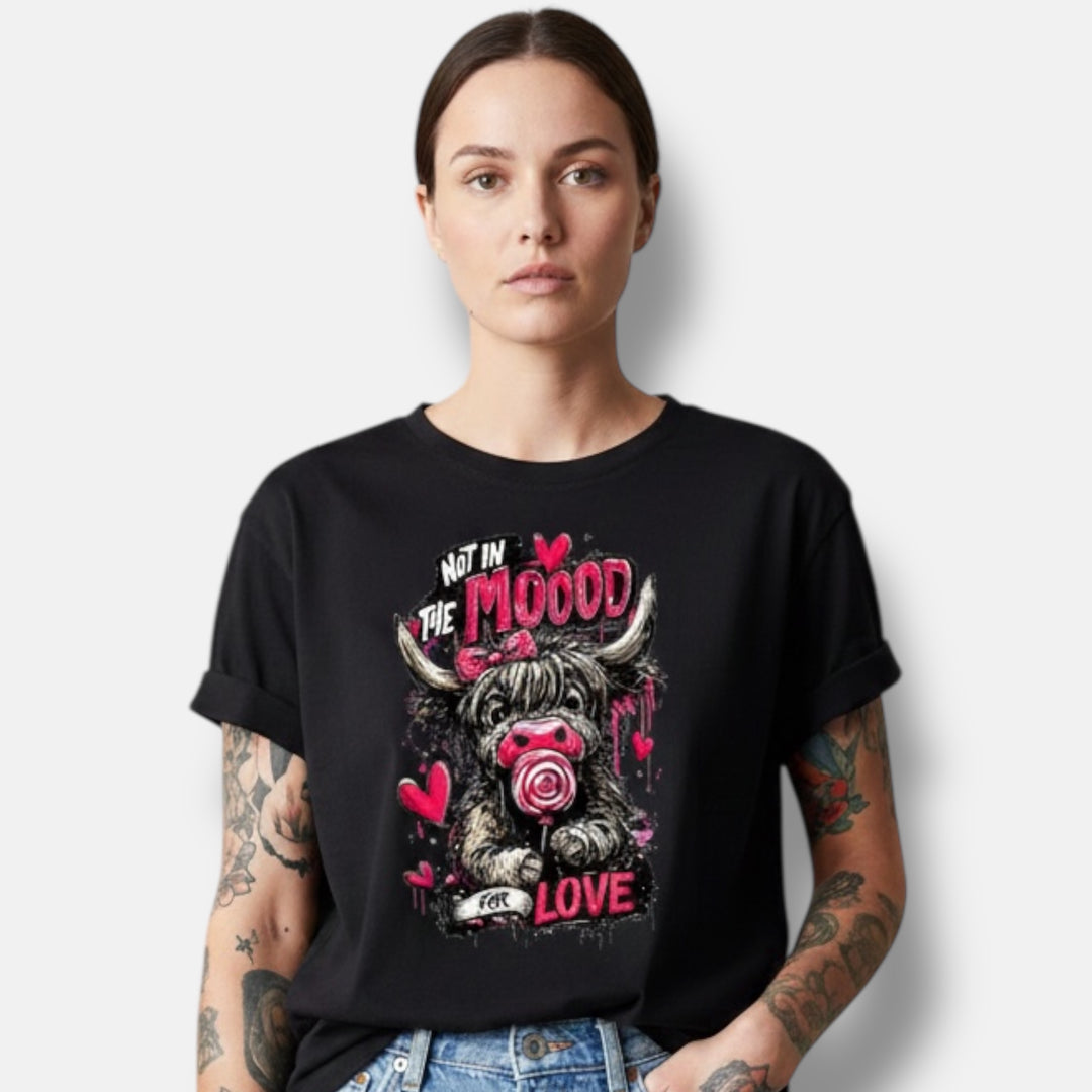 🖤 The Rolled-Up Statement — Damen Bio-Shirt