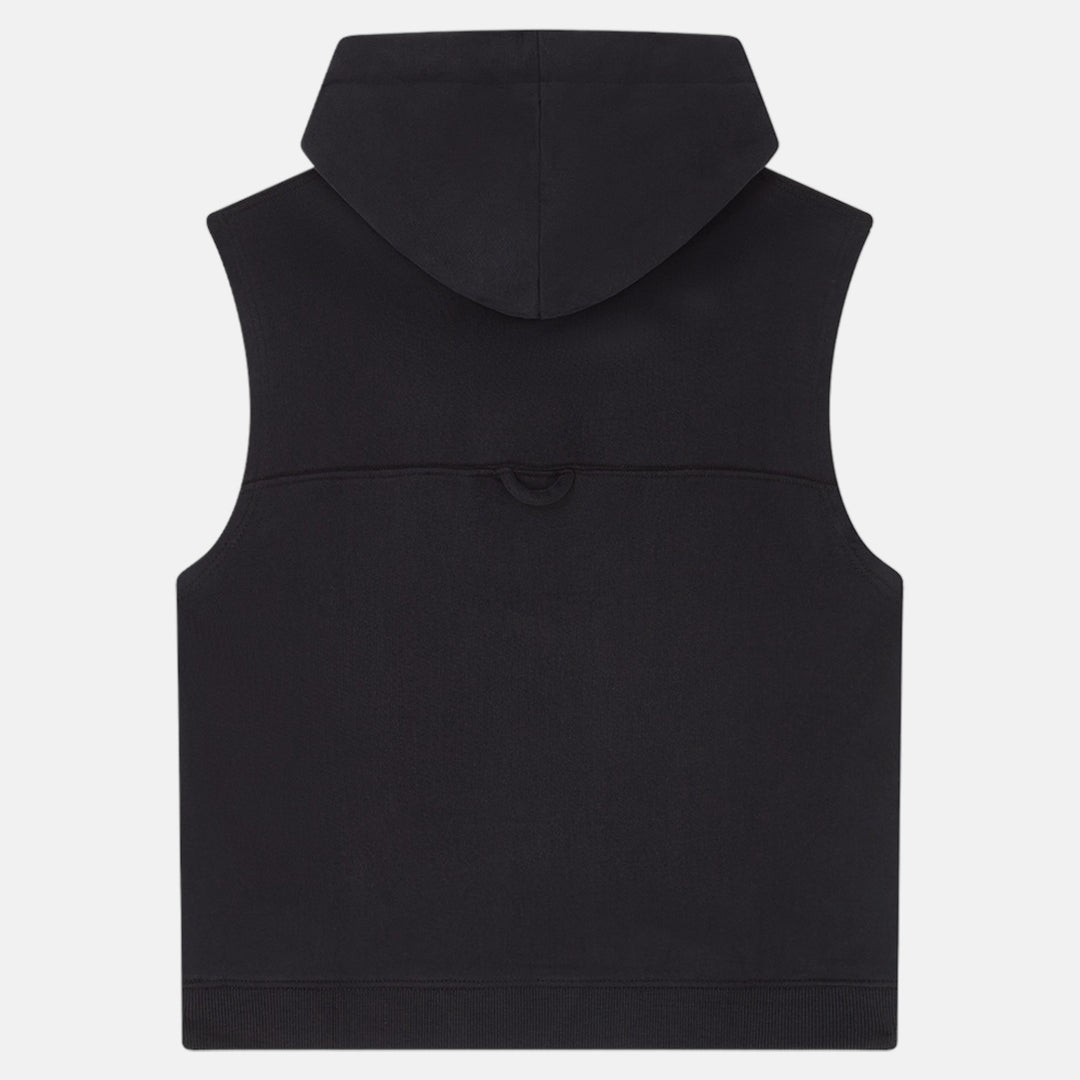 Sleeveless Shadow Organic Hoodie