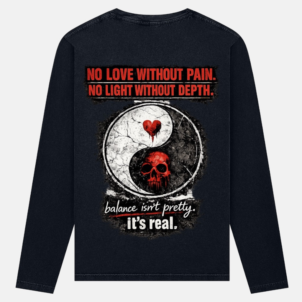 Balance Isn’t Pretty – Das Longsleeve
