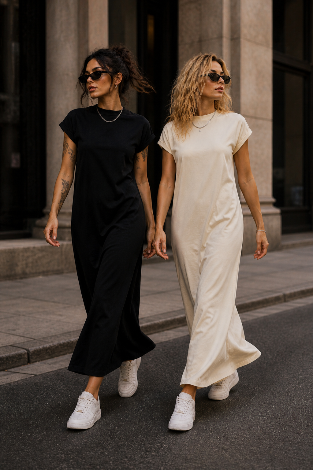 T-Shirt Maxikleid „Urban Summer“