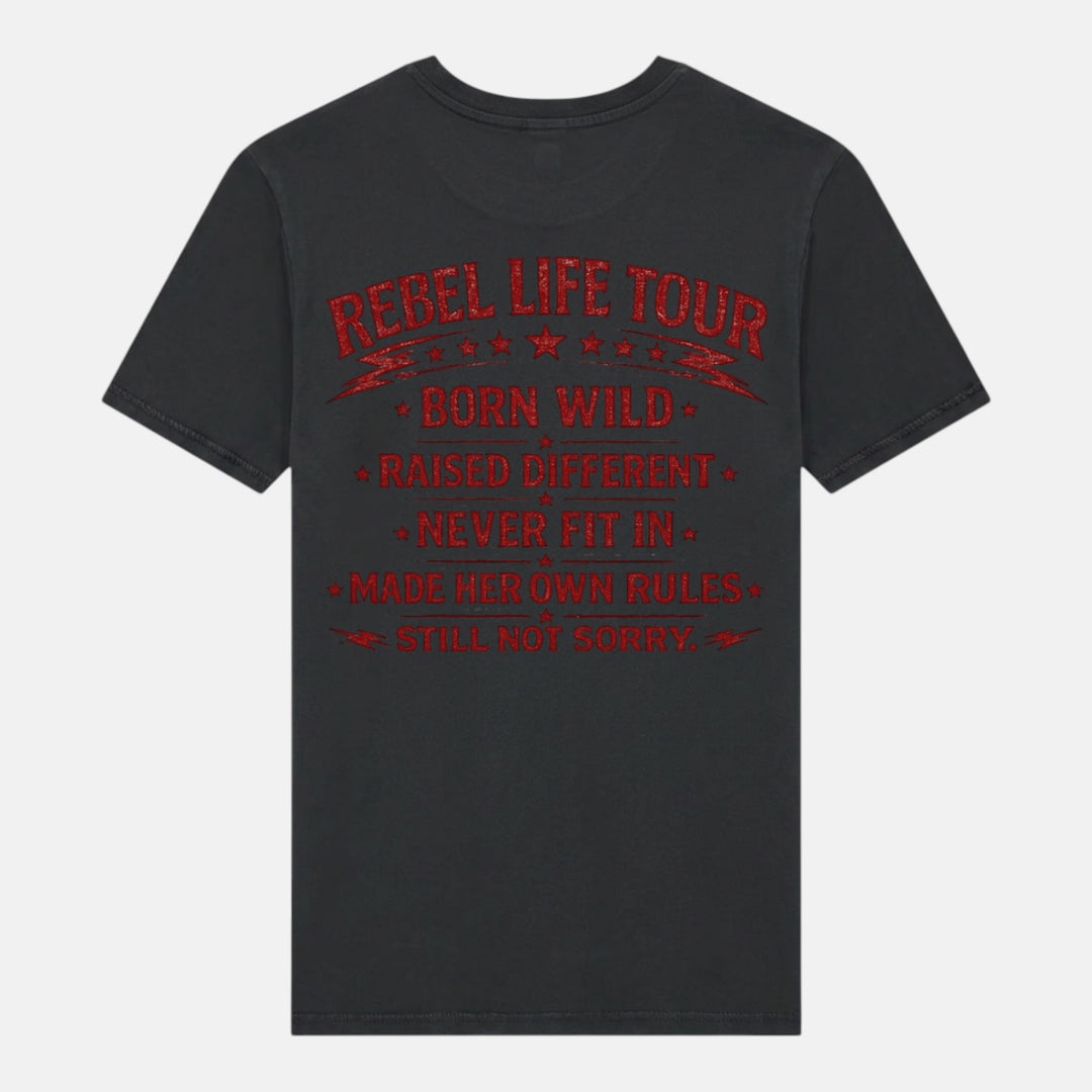 Rebel Print Fashion – "Tour Shirt"