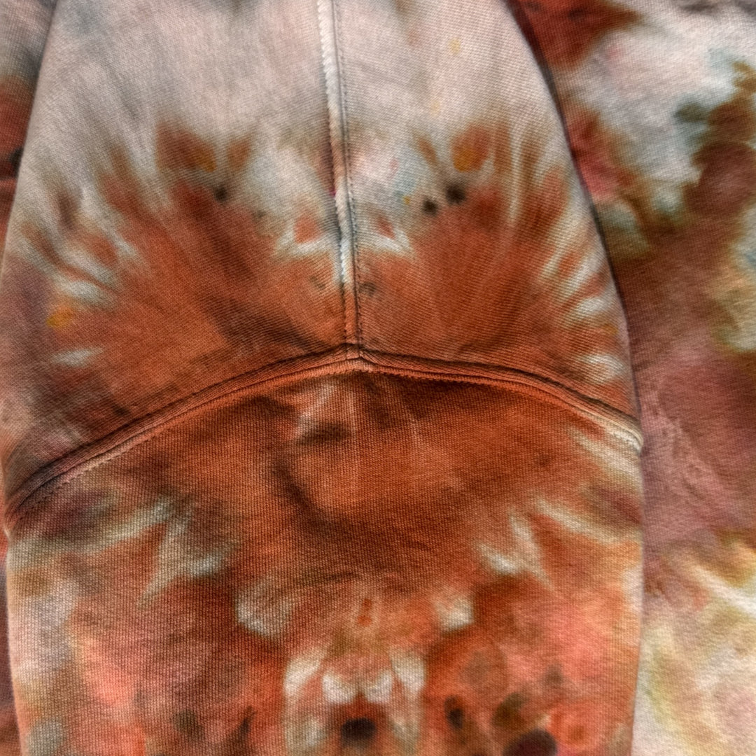 REBEL HEART – Premium Bio-Sweatshirt (Hand-Dyed Batik)