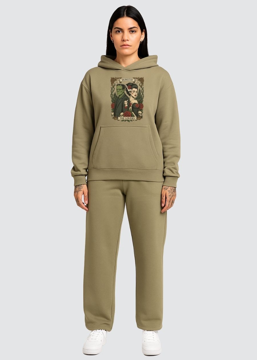 🛠️ FLUFFY HOODY – OLIVE EDITION