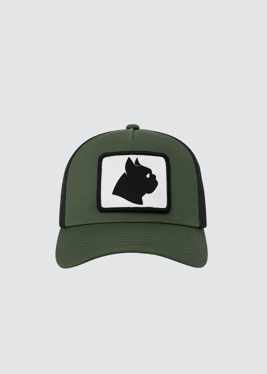 🧢 REBEL CAP – OLIVGRÜN (ZWEI MOTIVE)