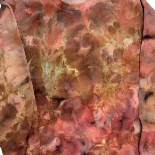 🛠️ Autumn Burn – Handmade Batik Sweater