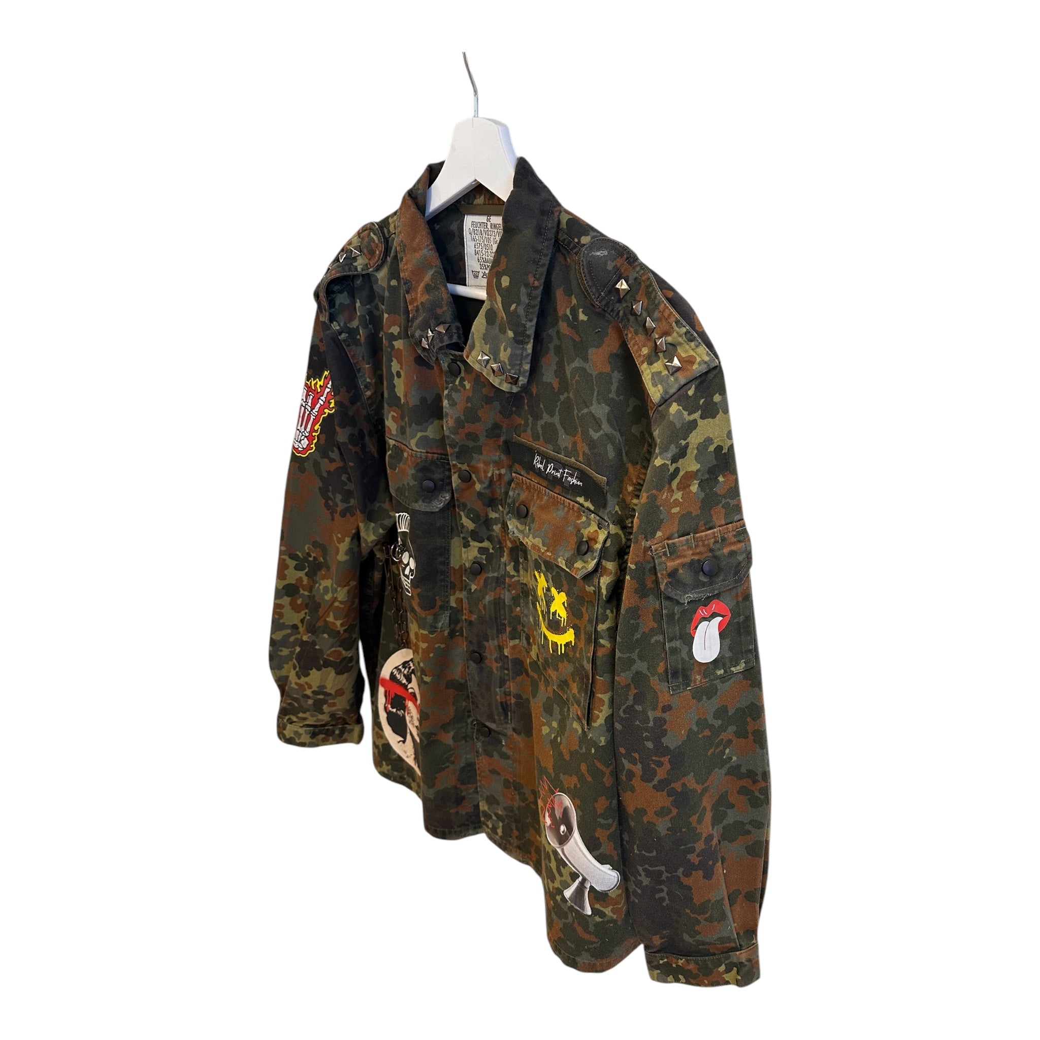 Hemdjacke Rock N Roll - rebelprintfashion