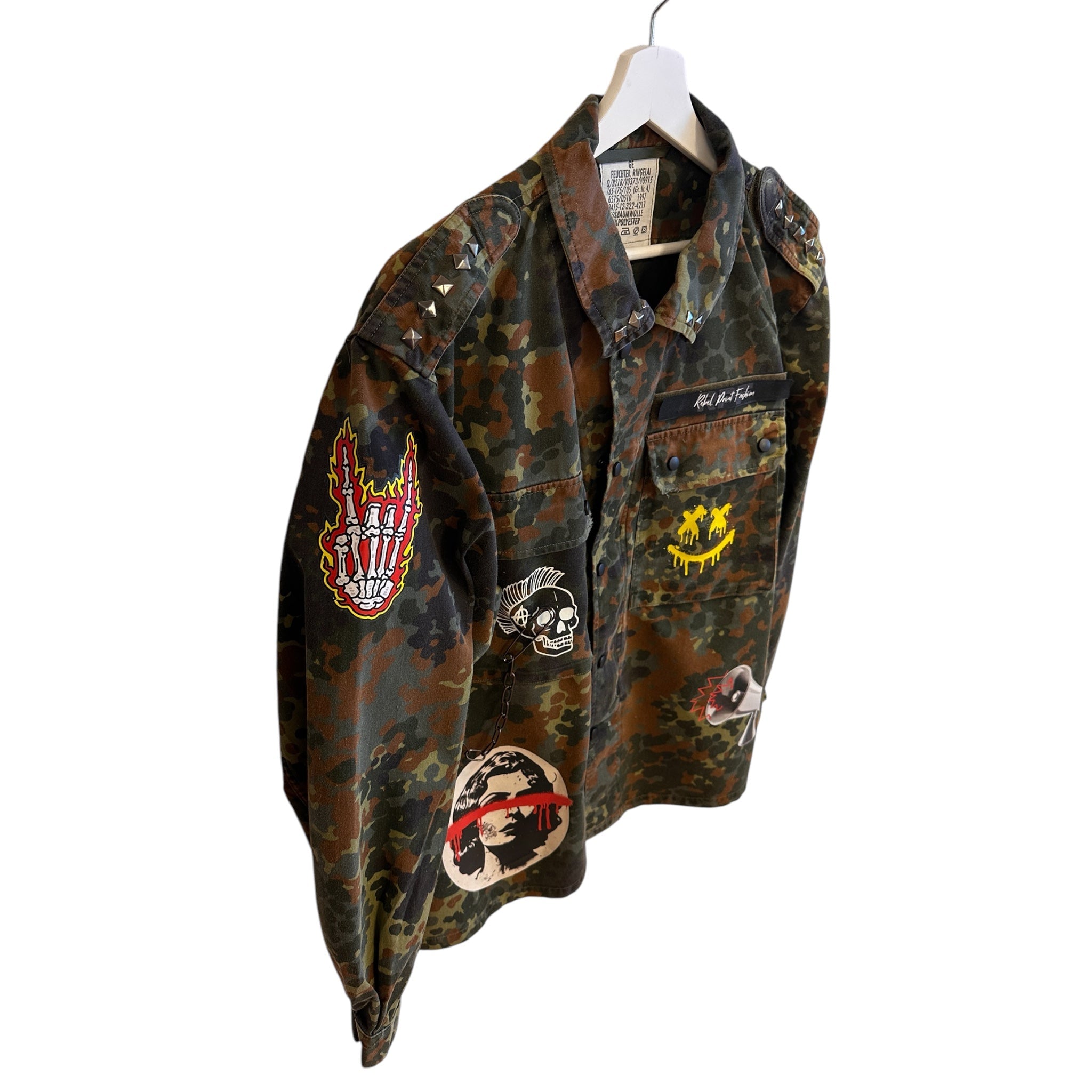 Hemdjacke Rock N Roll - rebelprintfashion