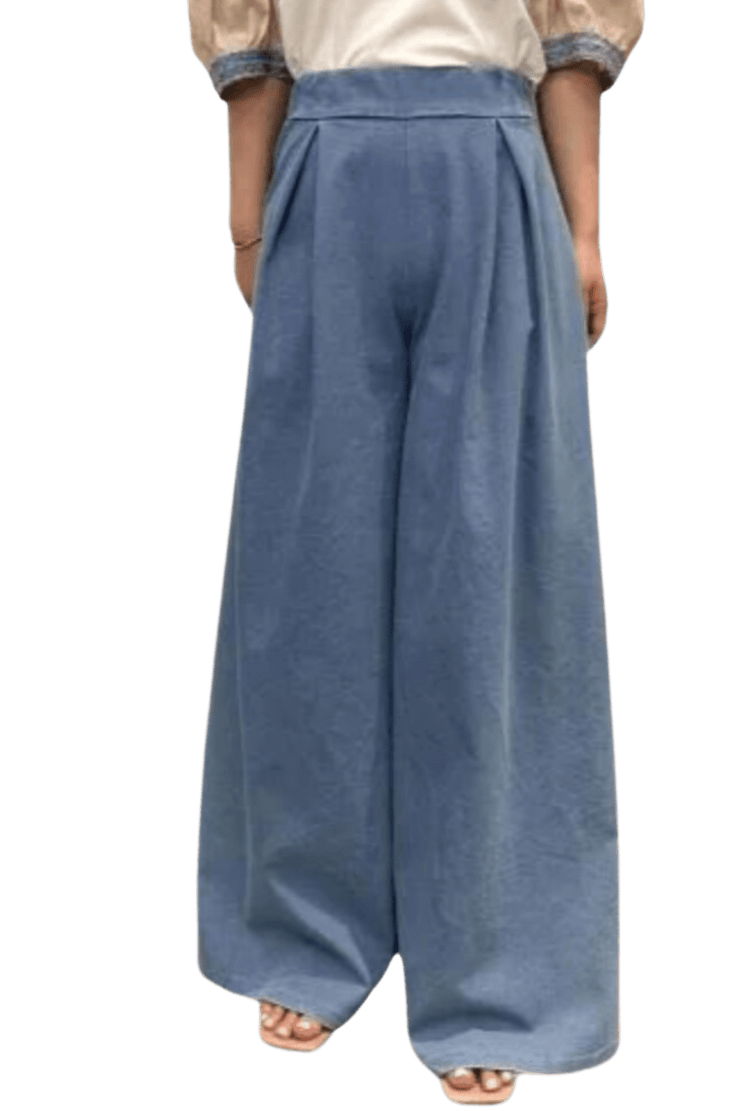 Hose in Jeansoptik - REBEL.PRINT.FASHION
