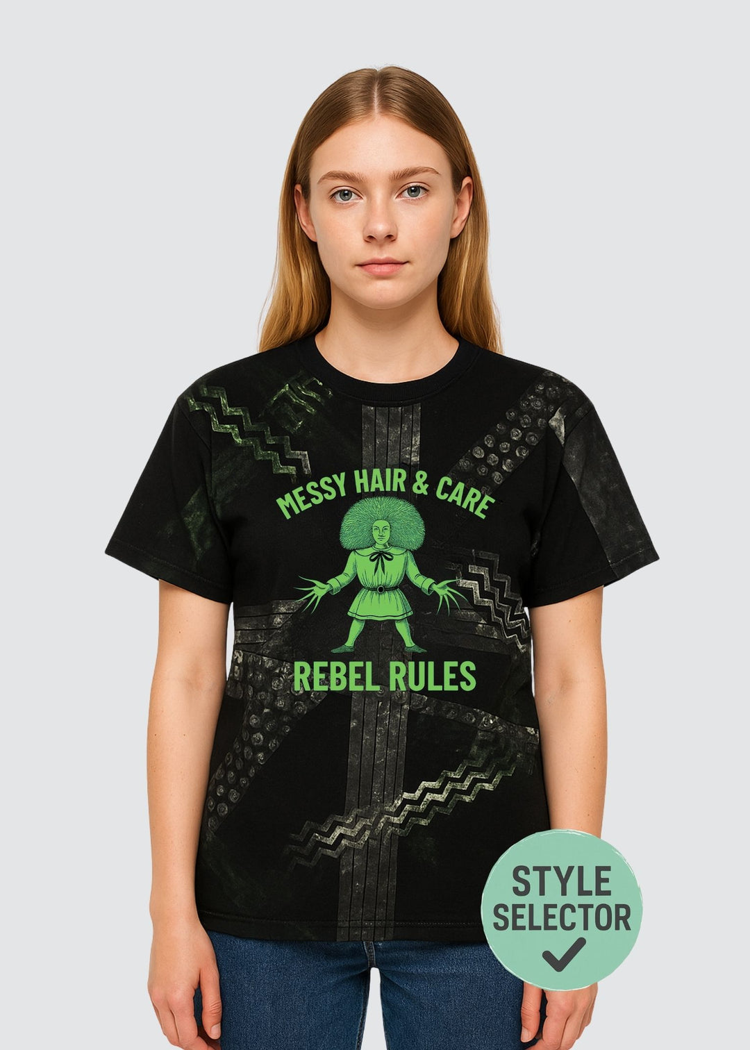 ♥︎ Messy Hair & Care - Rebel Roots Shirt