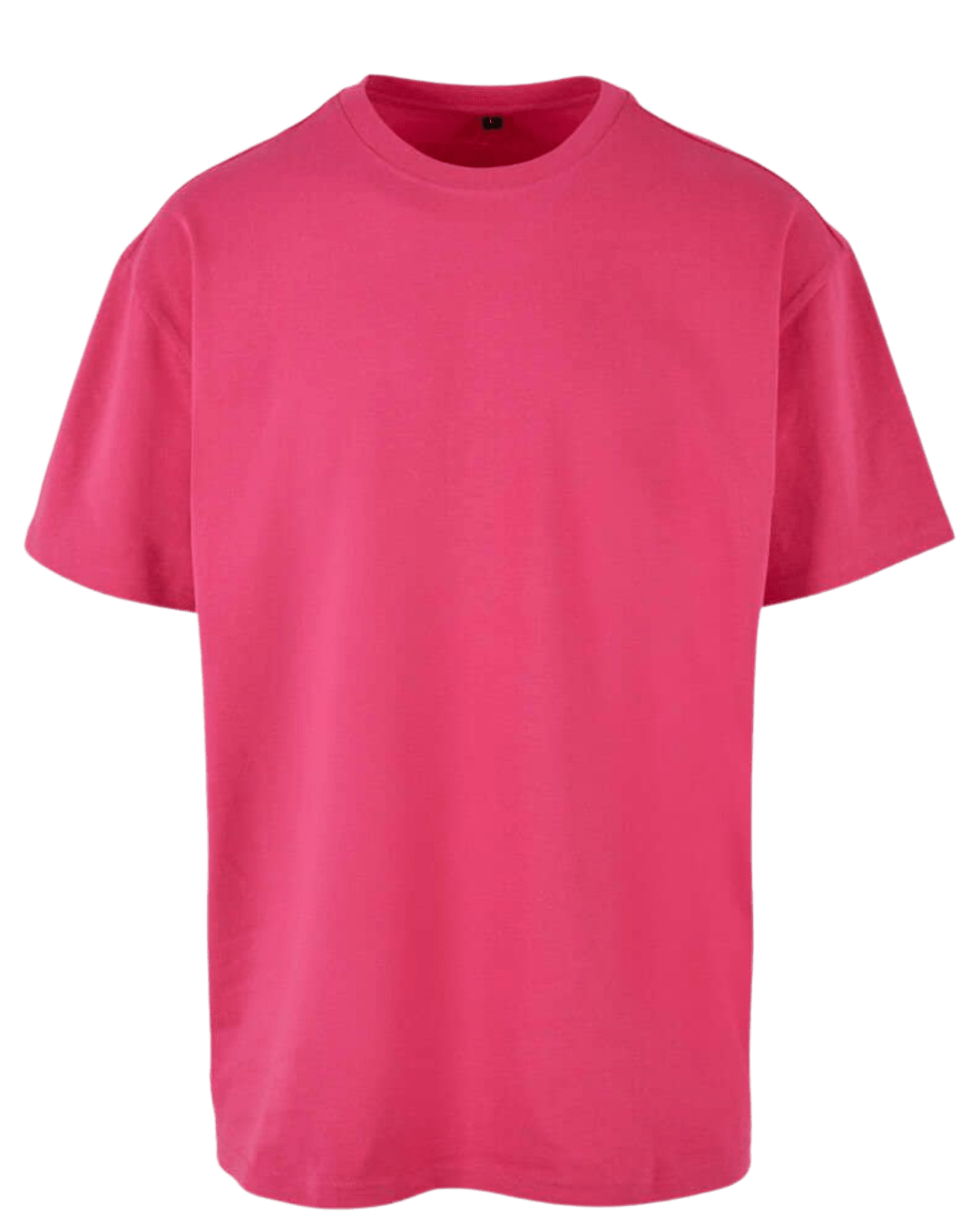 Oversized Shirt in pink ohne Druck - indivudell gestaltbar über den Style Selector von  rebelprintfashion