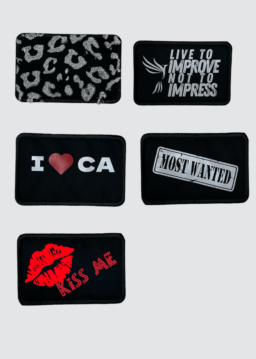 Patches für Never Stop - rebelprintfashion
