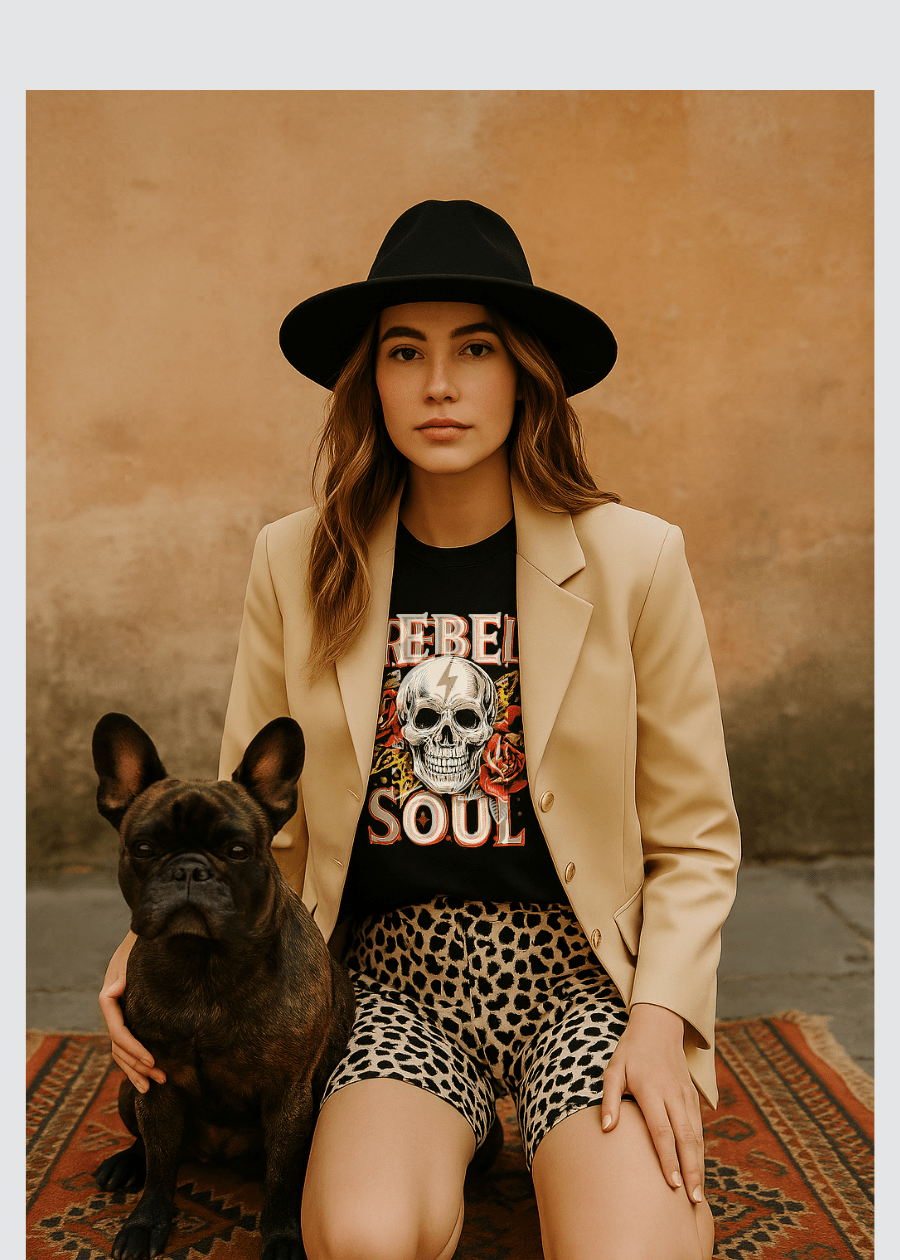 Power Chic - Blazer in Sandbeige - rebelprintfashion