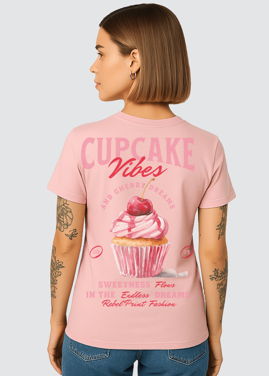 T-Shirt Cupcake - rebelprintfashion