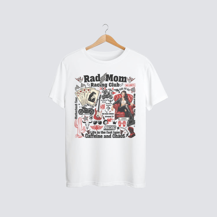 T-Shirt RAD (CAT) MOM Racing - rebelprintfashion