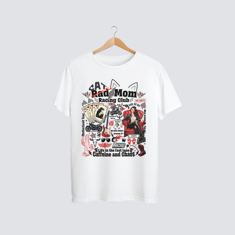 T-Shirt RAD (CAT) MOM Racing - rebelprintfashion