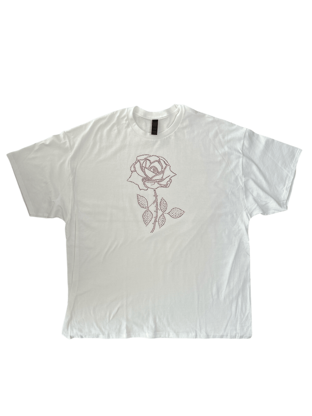 White Shirt Rose - still & strong - rebelprintfashion